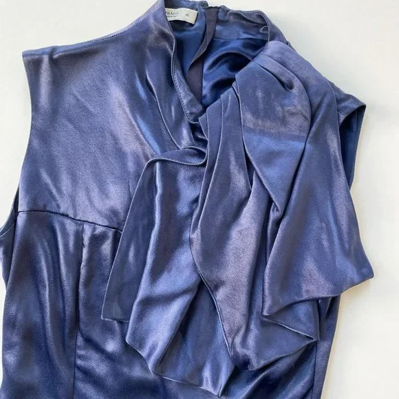 PRADA 2009 SILK BLOUSE - Picture 3 of 4